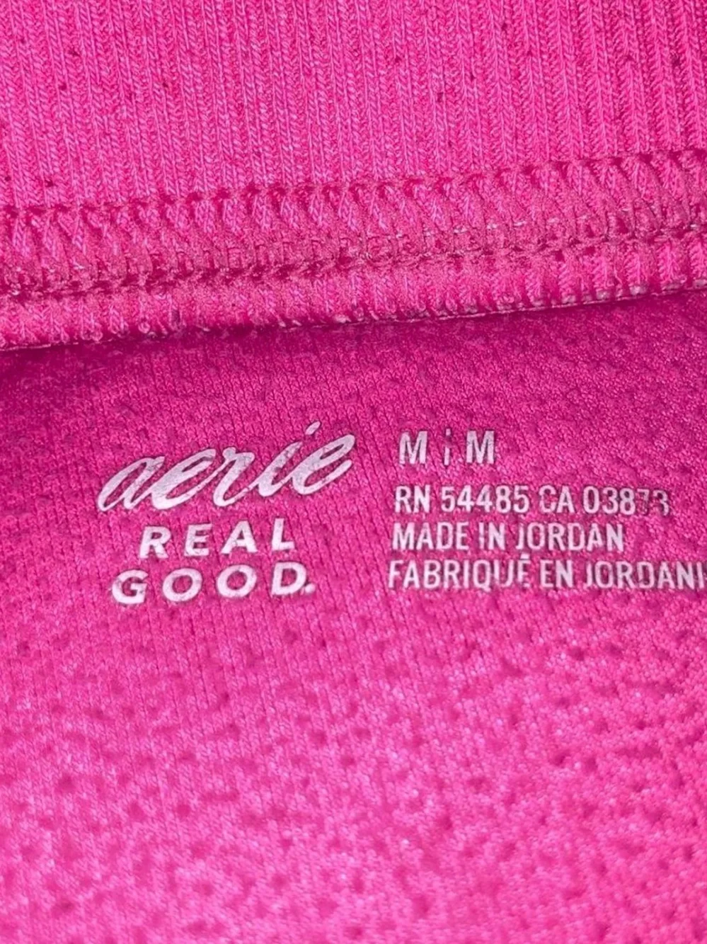 aerie Hot Pink Velour Sweatpants